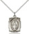 Sterling Silver Miraculous Medal Square