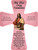 First Communion (Pink) Wall Cross