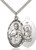 Sterling Silver Scapular Oval Large