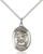 Sterling Silver St. Michael Medal Oval C