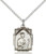 Sterling Silver St. Jude Medal Square