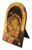 Our Lady of Vladimir Detail Arched Desk Plaque Our Lady of Vladimir Detail Arched Desk Plaque