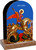 St. George and the Dragon Table Organizer (Vertical)
