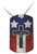 USA Cross Dog Tag USA Cross Dog Tag