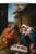 Nativity with Reaching Jesus Christmas Cards
