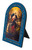 Mary Undoer of Knots Arched Desk Plaque with Prayer