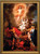 Resurrection of Christ by Coypel - Gold Framed Canvas