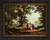 Road to Emmaus - Ornate Dark Framed Canvas