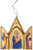 Madonna and Child Triptych I Wood Ornament