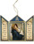 Madonna of the Streets Triptych Wood Ornament