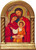 Holy Family Icon Desk Shrine