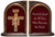 San Damiano Crucifix Quote Bookends