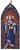 St. Louis IX Stained Glass Wood Ornament