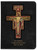 Personalized Catholic Bible with San Damiano Cross Cover - Black NABRE