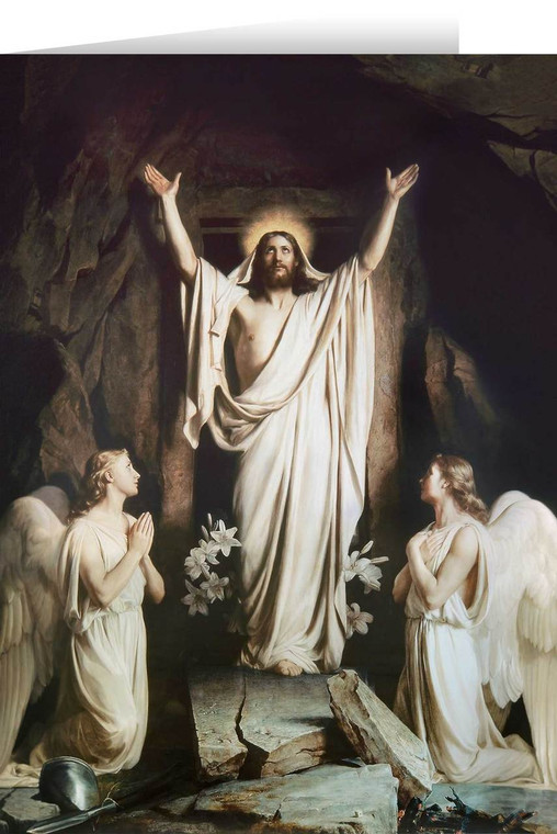 The Resurrection by Bloch Easter Season Greeting Card