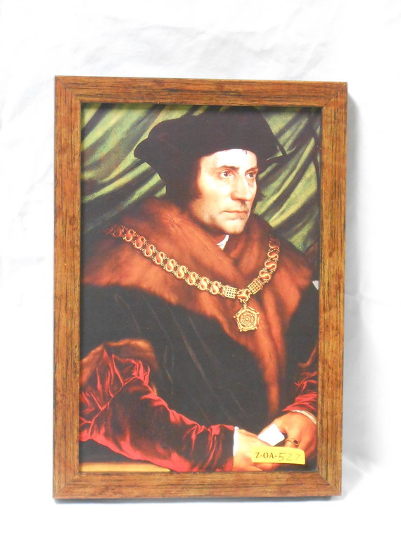 St. Thomas More 8x12 Wooden Framed Print