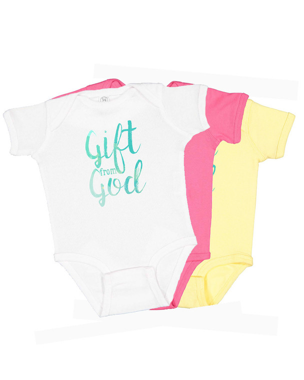 Gift From God Baby Onesie