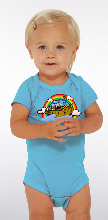 Noah's Ark Baby Onesie