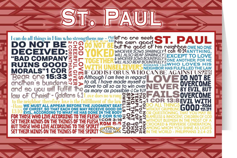 Saint Paul Quote Card