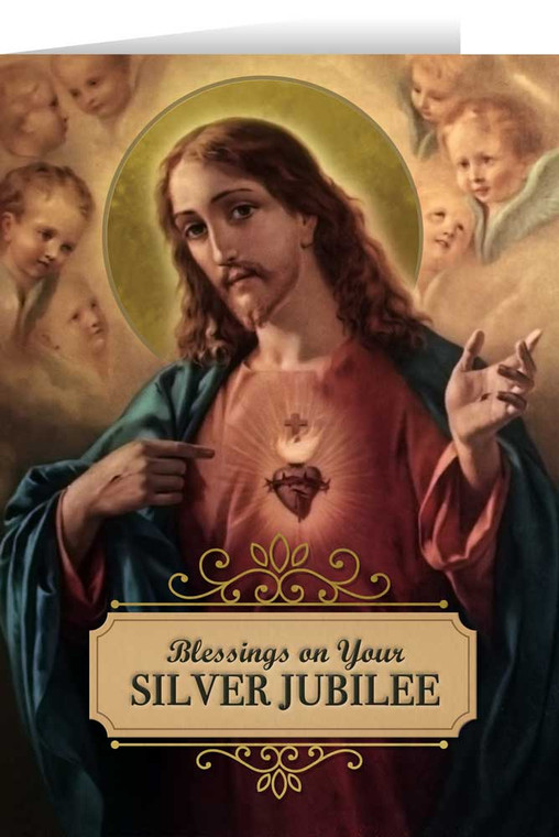 Sacred Heart Silver Jubilee Greeting Card