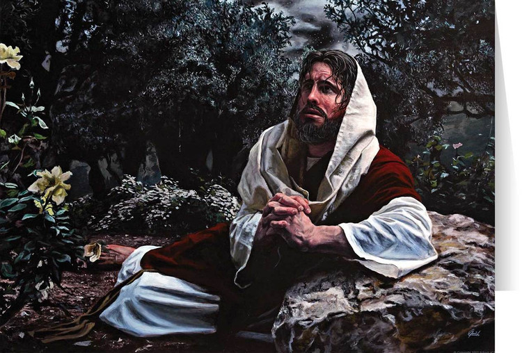 Agony in the Garden Greeting Card
