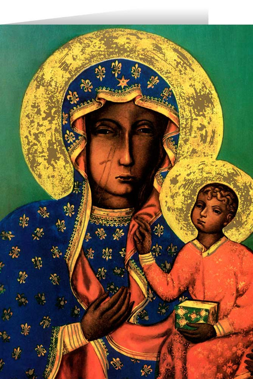 Our Lady of Czestochowa Greeting Card