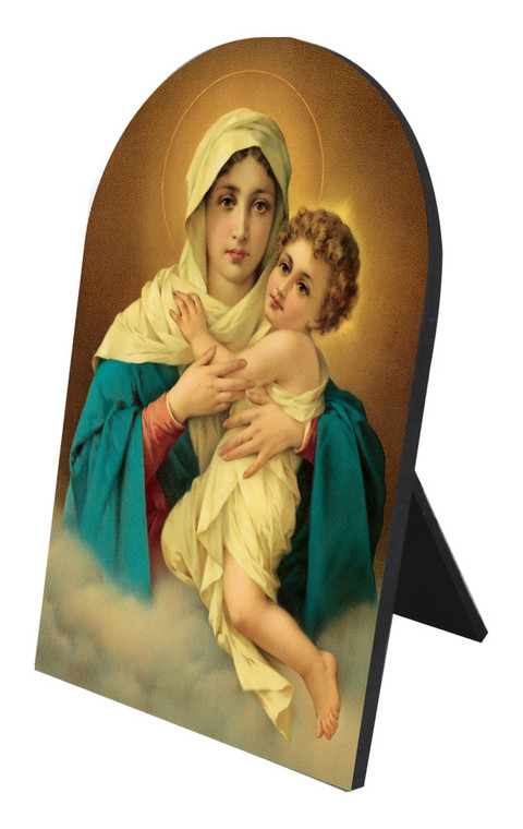 Schoenstatt Madonna Desk Plaque Schoenstatt Madonna Desk Plaque