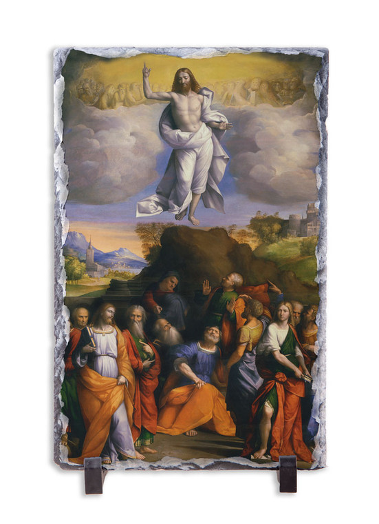 Ascension of Christ Vertical Slate Tile