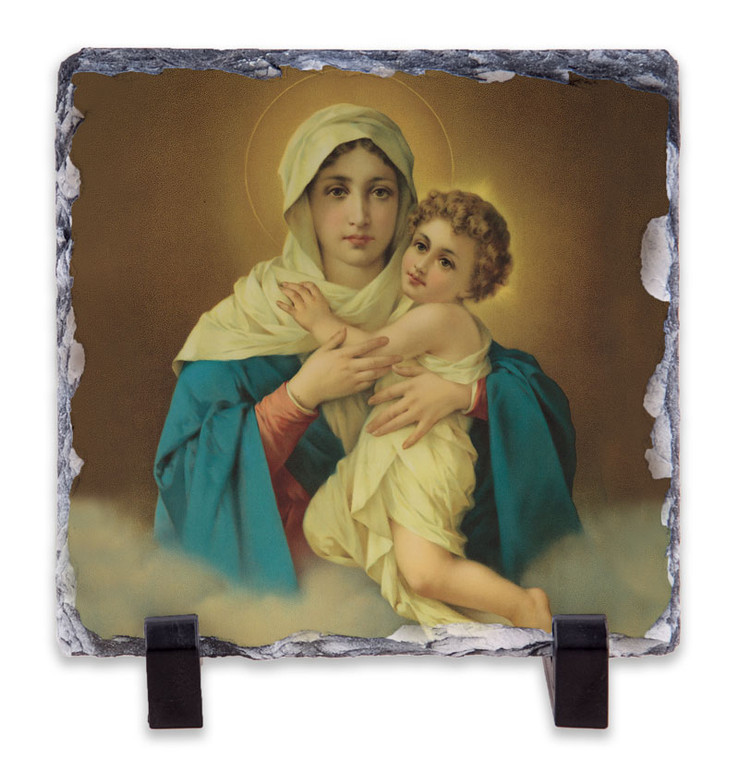 Schoenstatt Madonna Square Slate Tile