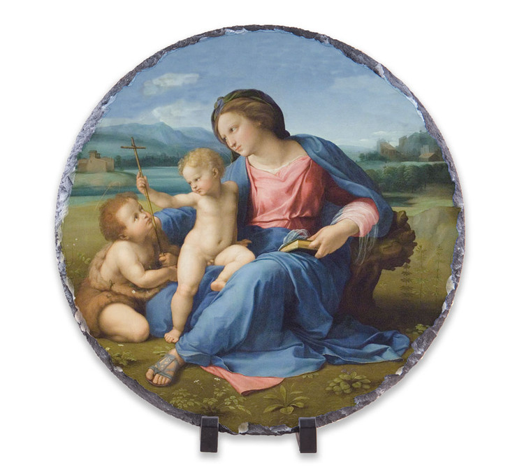 Alba Madonna Round Slate Tile Alba Madonna Round Slate Tile