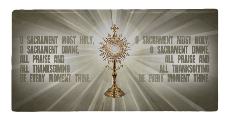 Monstrance Prayer Mini Tile