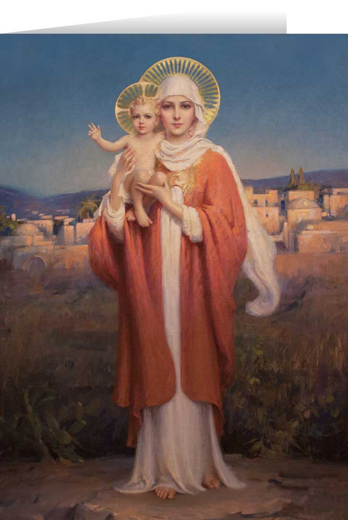 Our Lady of Palestine by Chambers Christmas Cards  (25 Cards) Our Lady of Palestine by Chambers Christmas Cards  (25 Cards)