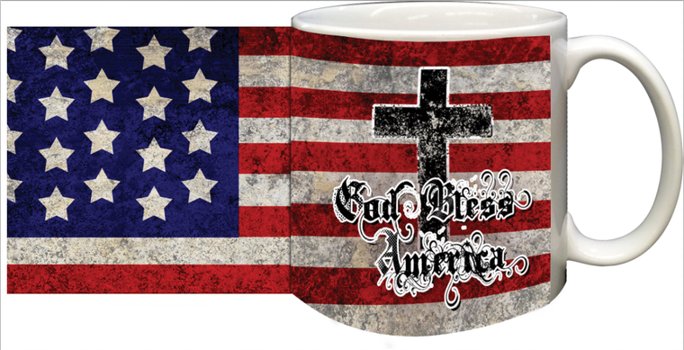 God Bless America Mug