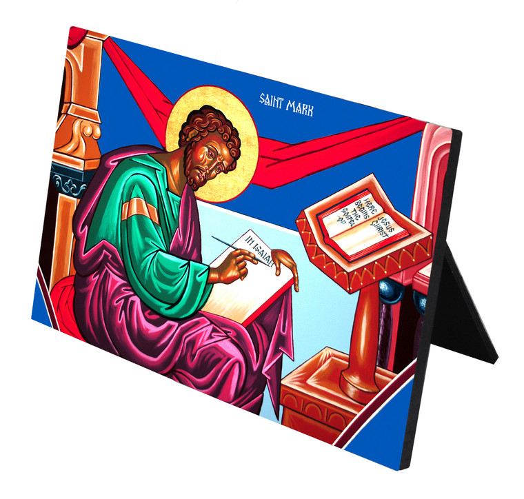 St. Mark Horizontal Desk Plaque