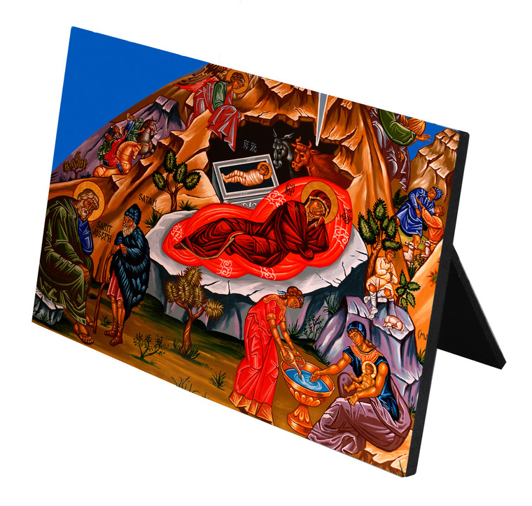 The Nativity Horizontal Desk Plaque