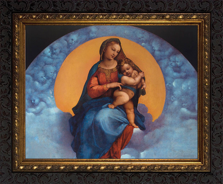 Madonna of Foligno Framed Art