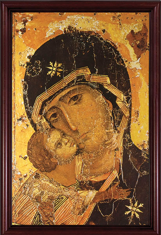 Our Lady of Vladimir Detail Framed Art Our Lady of Vladimir Detail Framed Art