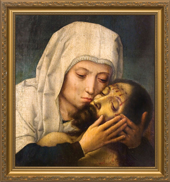 Pieta by Gerard David Framed Art