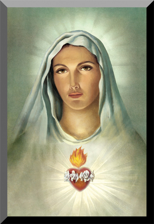 Immaculate Heart (Traditional) Wall Plaque