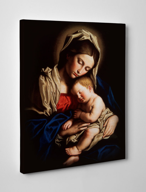 Madonna and Her Child Gallery Wrapped Canvas