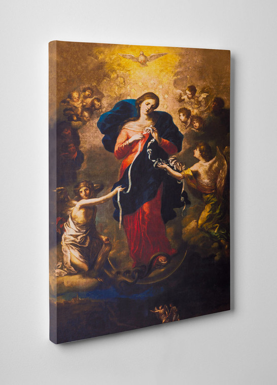 Mary Undoer of Knots Gallery Wrapped Canvas