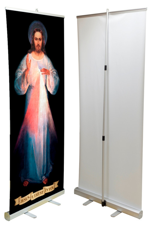 Divine Mercy Vilnius Original Banner Stand