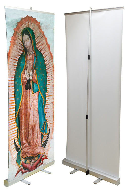 Our Lady of Guadalupe Banner Stand