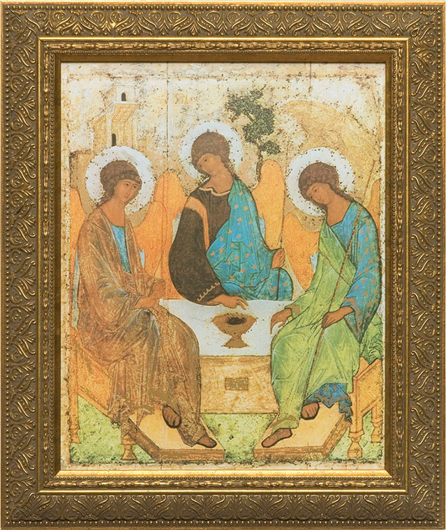 Holy Trinity Angels Framed Art