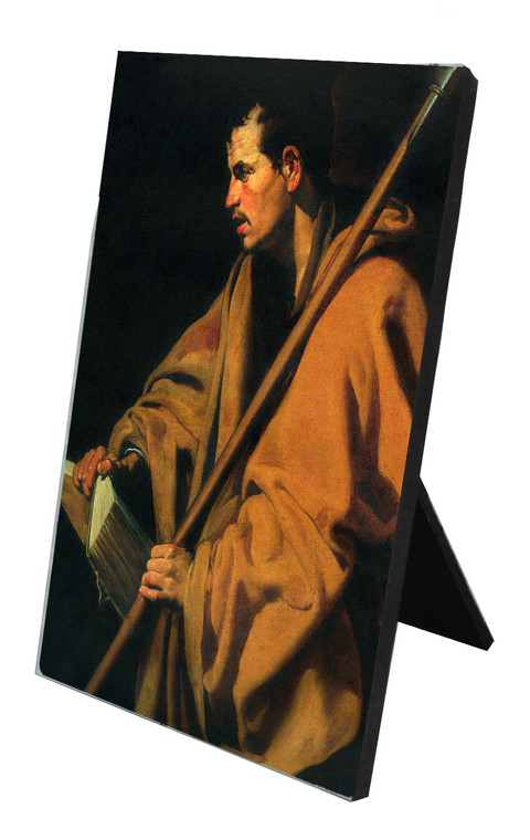 St. Thomas the Apostle Vertical Desk Plaque