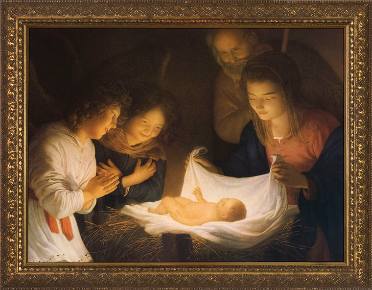 Nativity Framed Art
