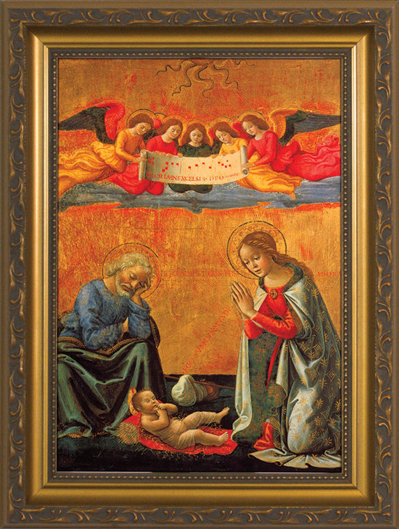 Nativity by Ghirlandaio Framed Art