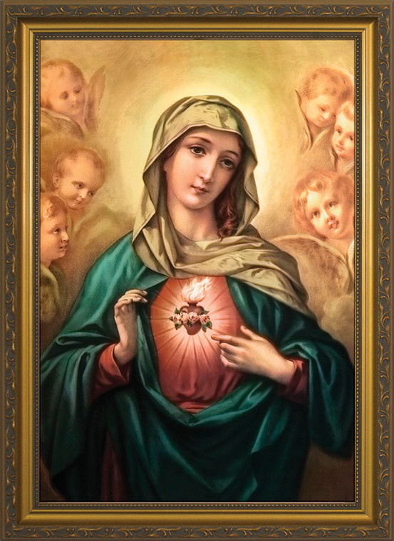 Immaculate Heart of Mary Framed Art