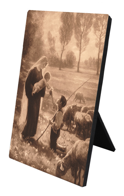Gift of the Shepherd Vertical Desk Plaque