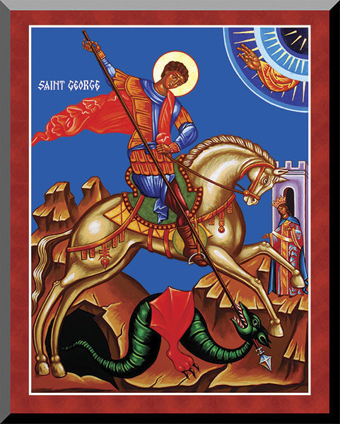 St. George & the Dragon by Fr. Thomas Loya